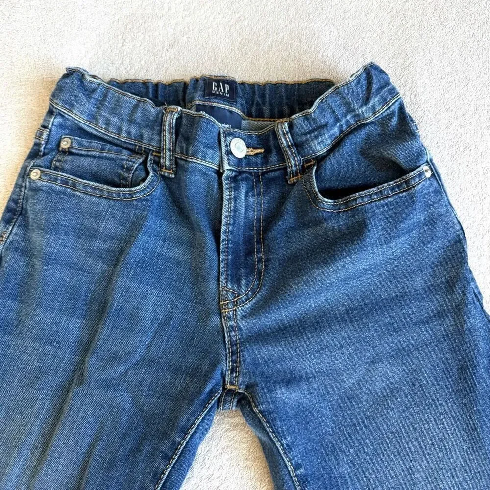 NWOT Gap Kids Regular Straight Leg Medium Blue Jeans